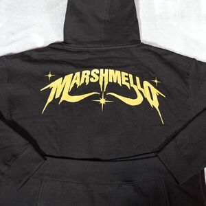 Marshmello x Fortnite Collab Pullover Hoodie Mens XL Gaming Music Black